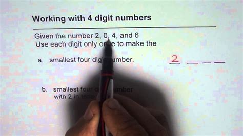 smallest 4 digit even number